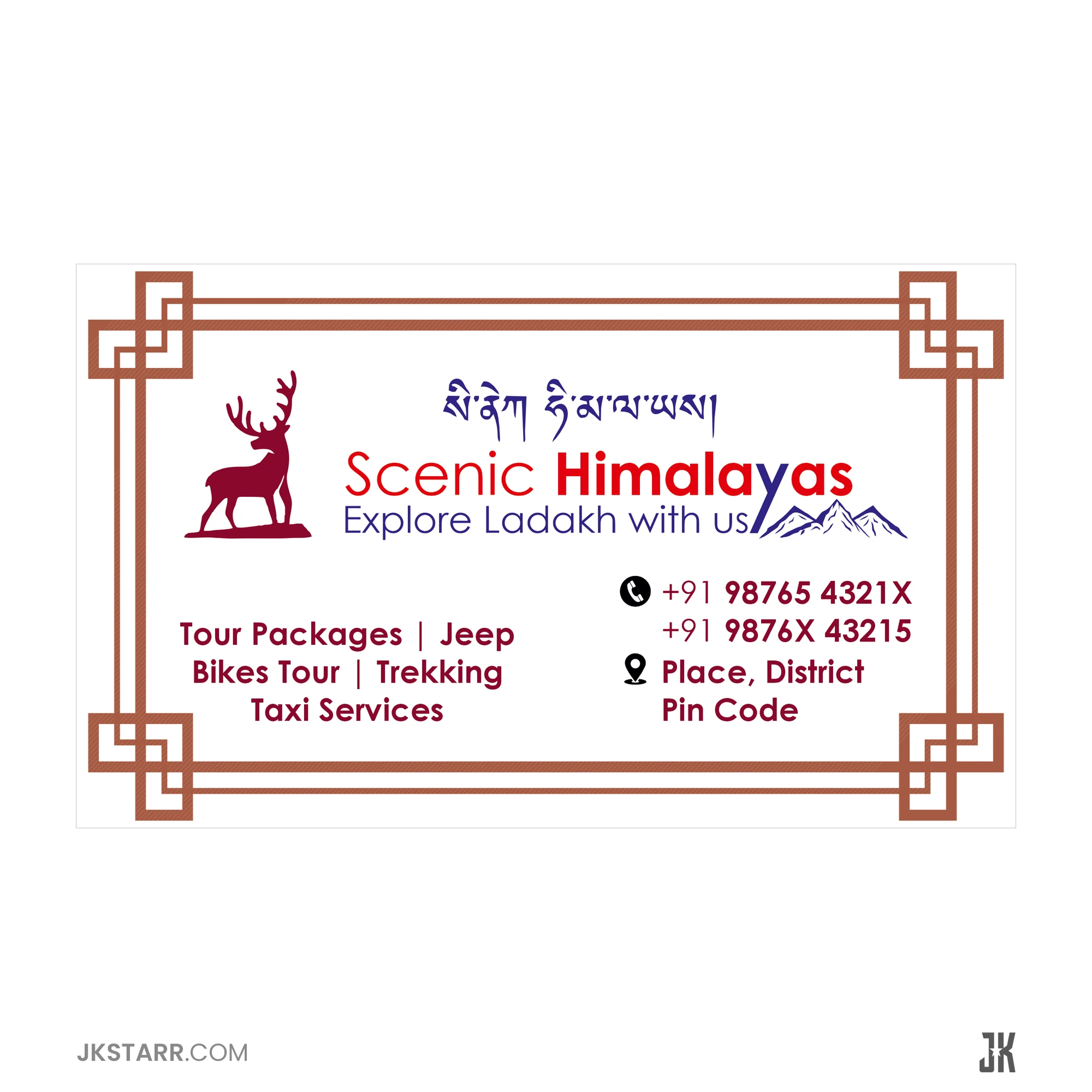 Scenic Himalayas