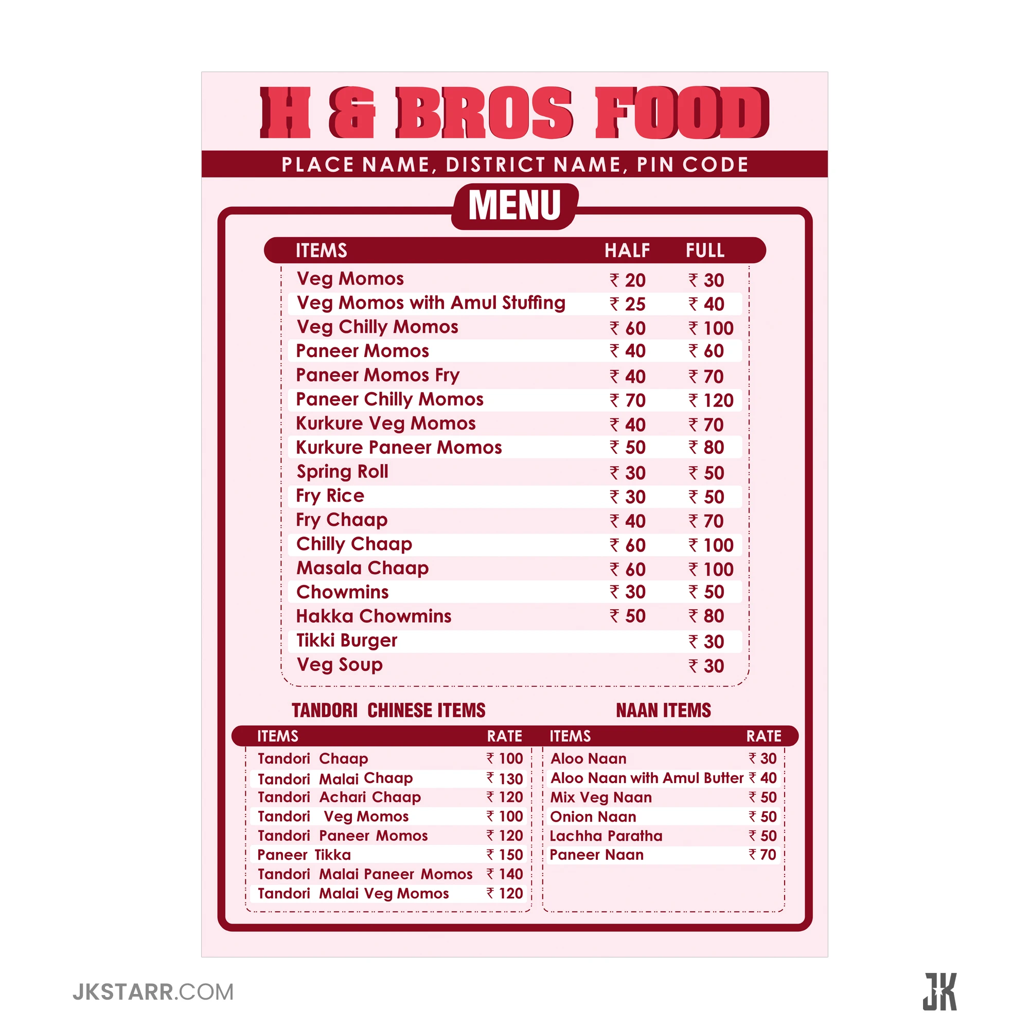 H & Bros Food