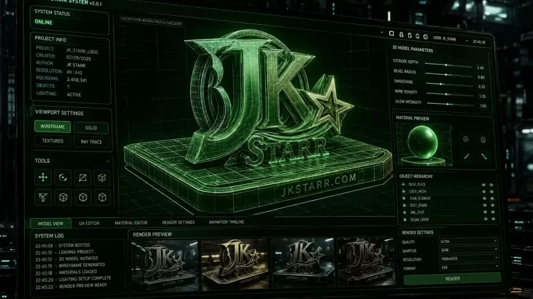 J K Starr 3D Print Studio